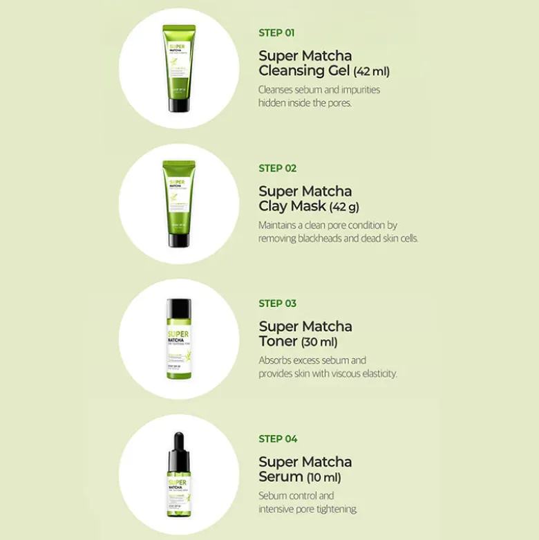 Super Matcha Pore Care Starter Kit