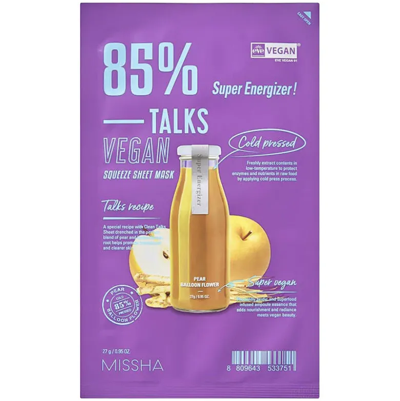 Talks Vegan Squeeze Sheet Mask