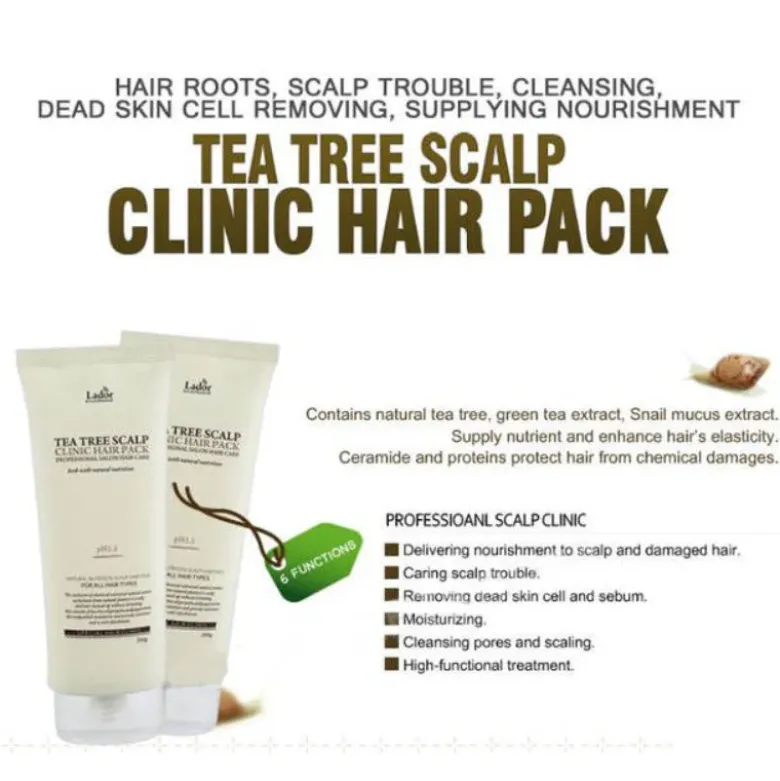 Tea Tree Scalp Clinic Hair Pack