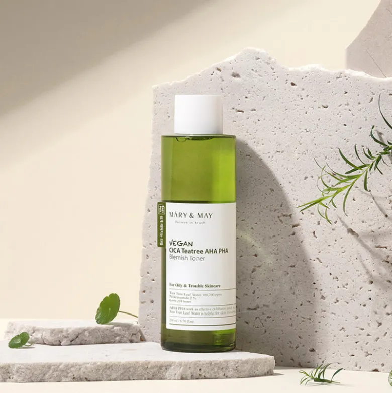 Vegan CICA Tea Tree AHA PHA Toner