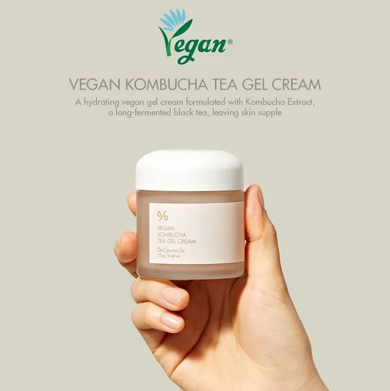 Vegan Kombucha Tea Gel Cream