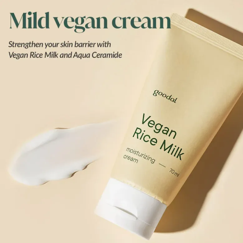 Vegan Rice Milk Moisturizing Cream