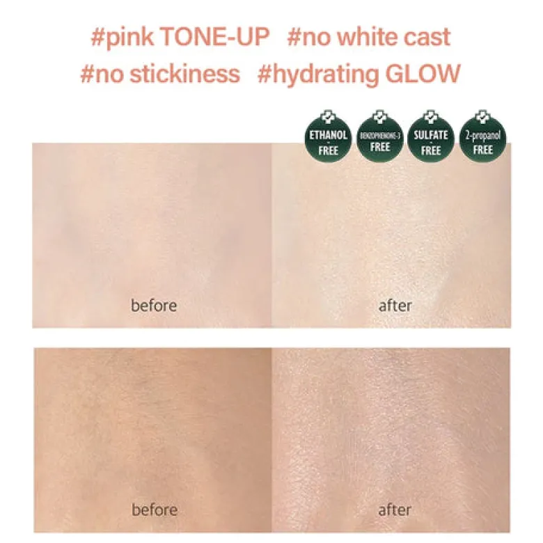 Waterfall Tone-Up Sun Cream (Pink)