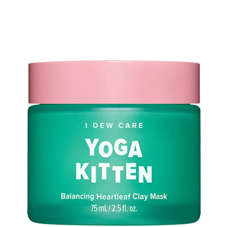 Yoga Kitten Balancing Heartleaf Clay Mask